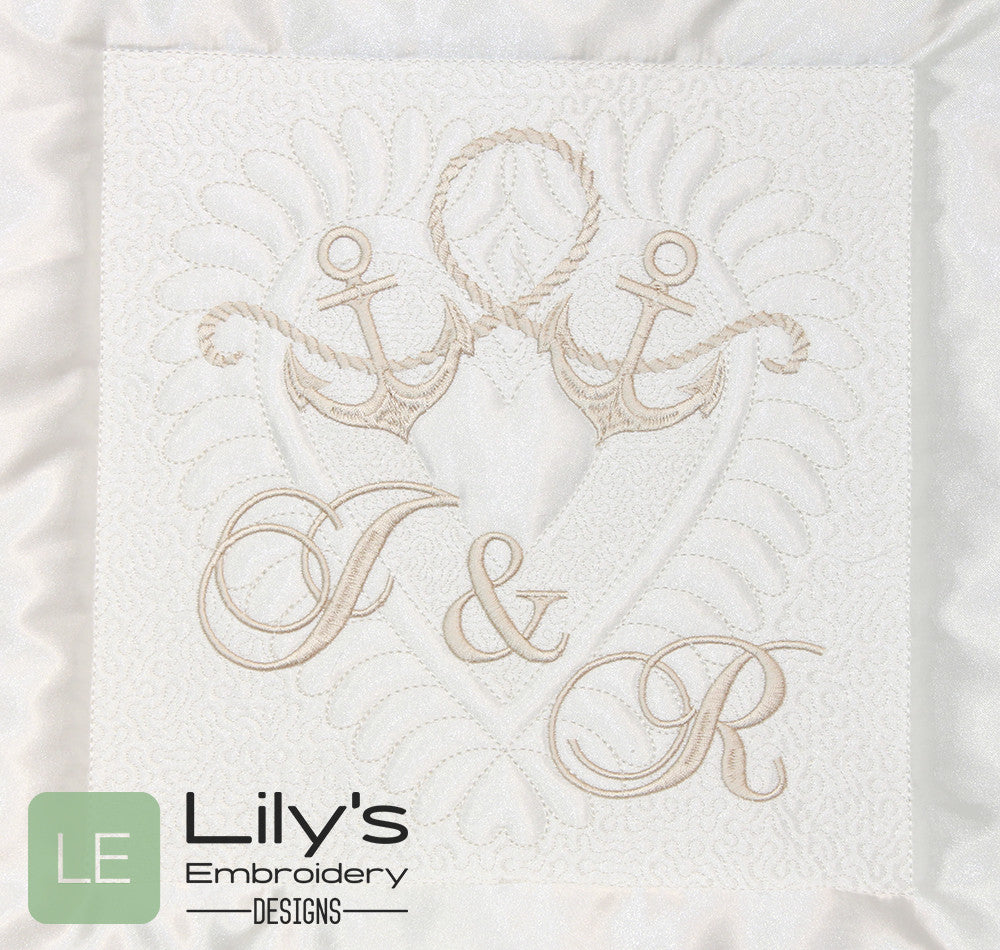 Tied The Knot Machine Embroidery Designs set (12 Designs)