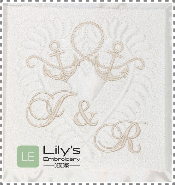 Tied The Knot Machine Embroidery Designs set (12 Designs)