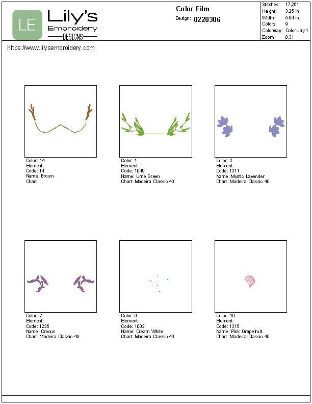 Easter Machine Machine Embroidery Designs 5 Sizes