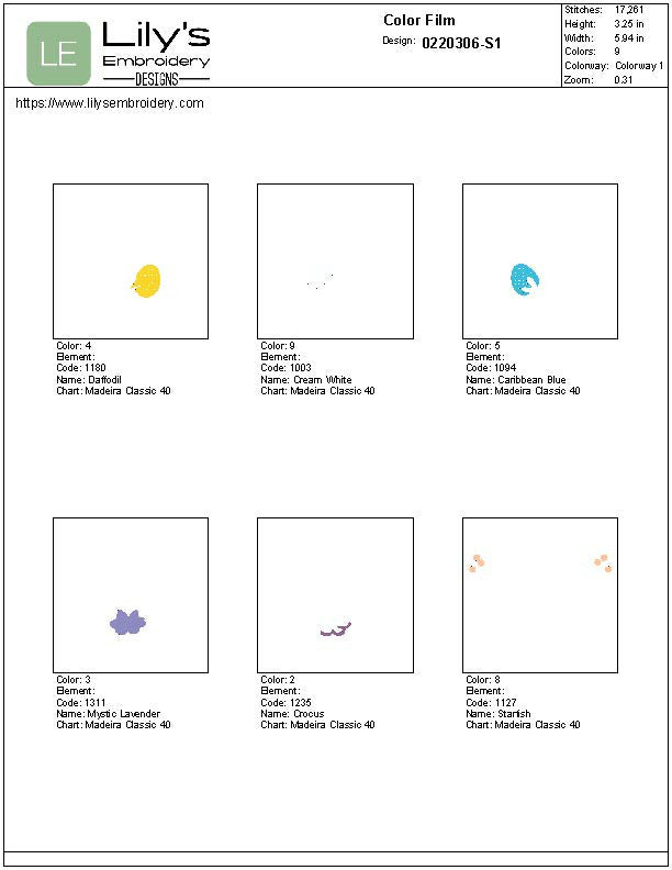 Easter Machine Machine Embroidery Designs 5 Sizes