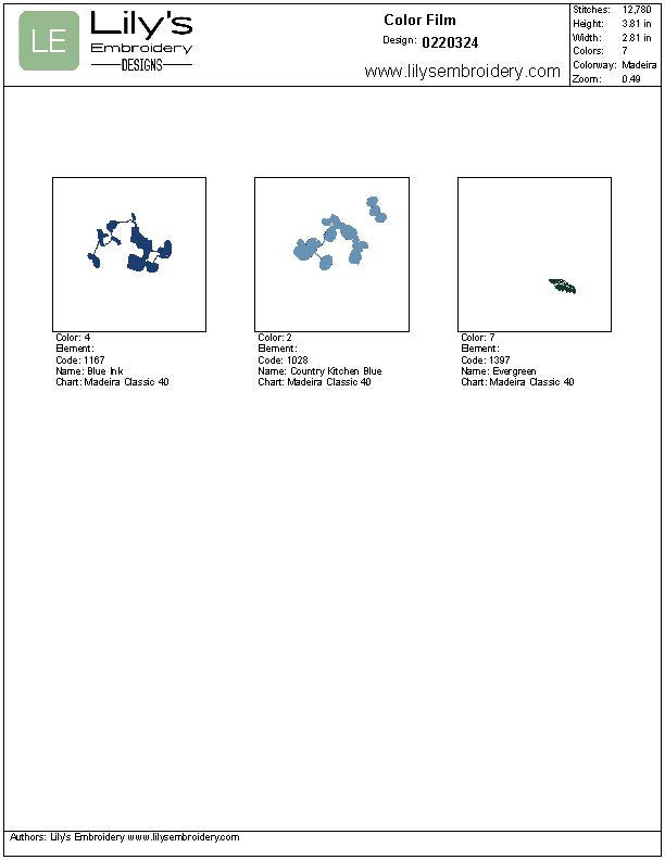 Hydrangea Machine Embroidery Design - 4 Sizes