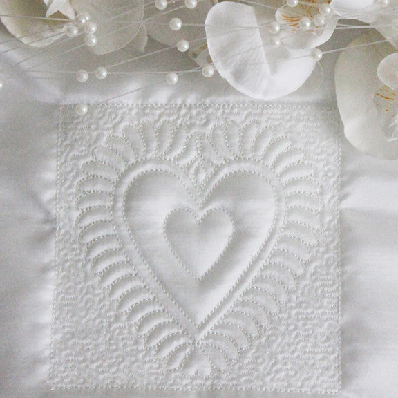 Hearts Quilting Blocks Machine Embroidery Design Pack