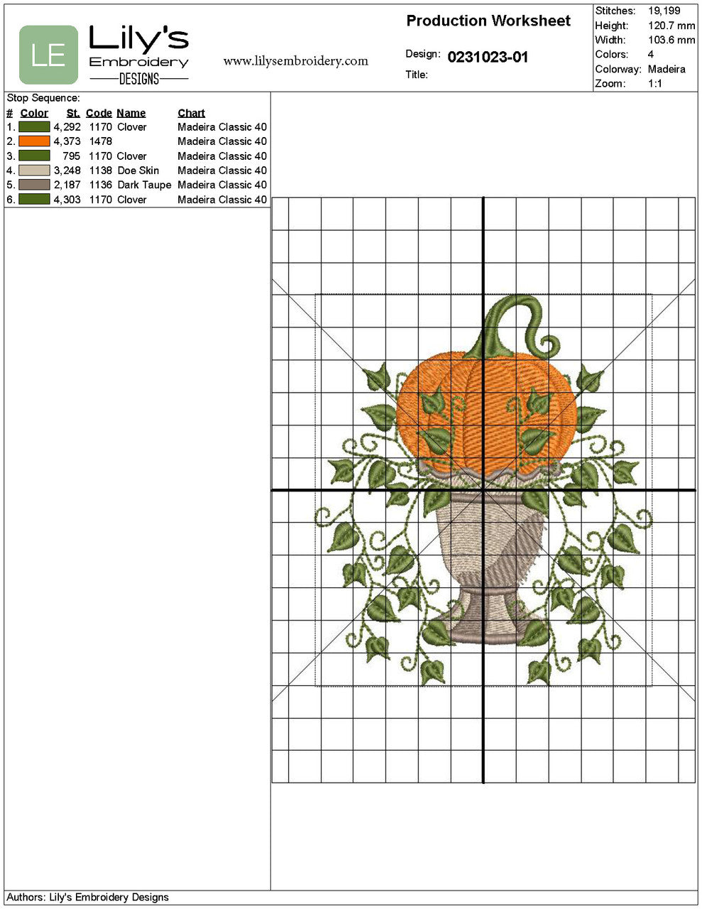 Topiary Pumpkin Machine embroidery Design- 3 Sizes