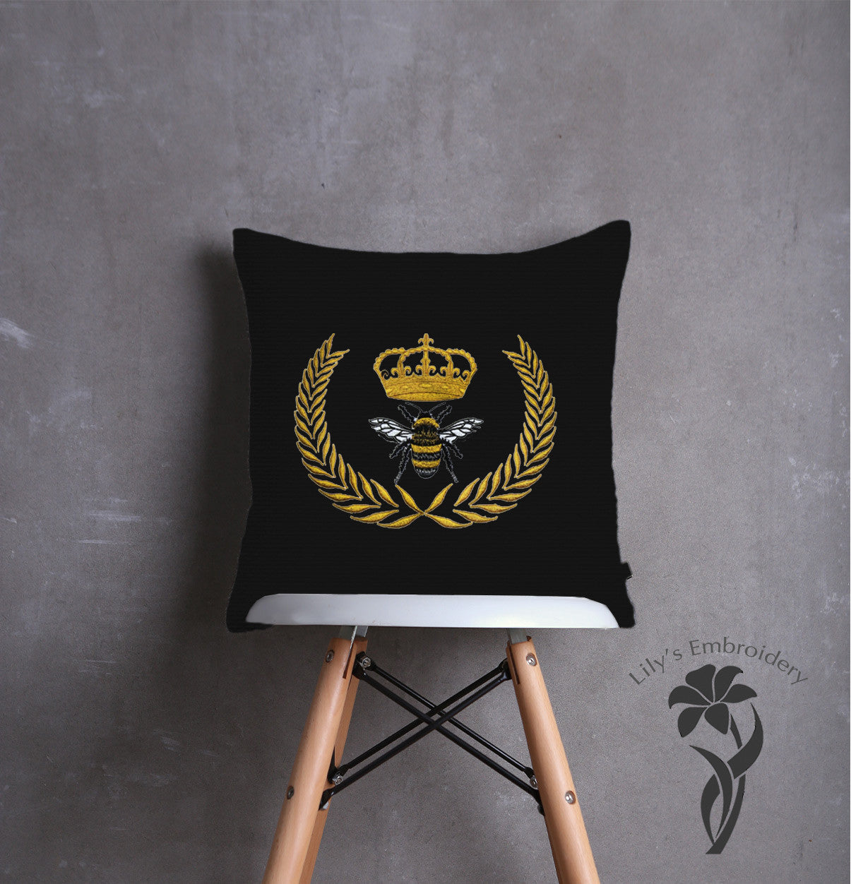 Napoleonic Bee Machine Embroidery Design 3 sizes