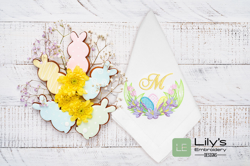 Easter  Eggs  Machine Embroidery Design  - 4 Sizes