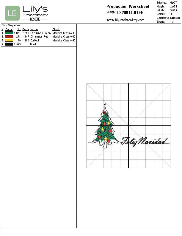Feliz navidad / Merry Christmas  Machine Embroidery Designs set