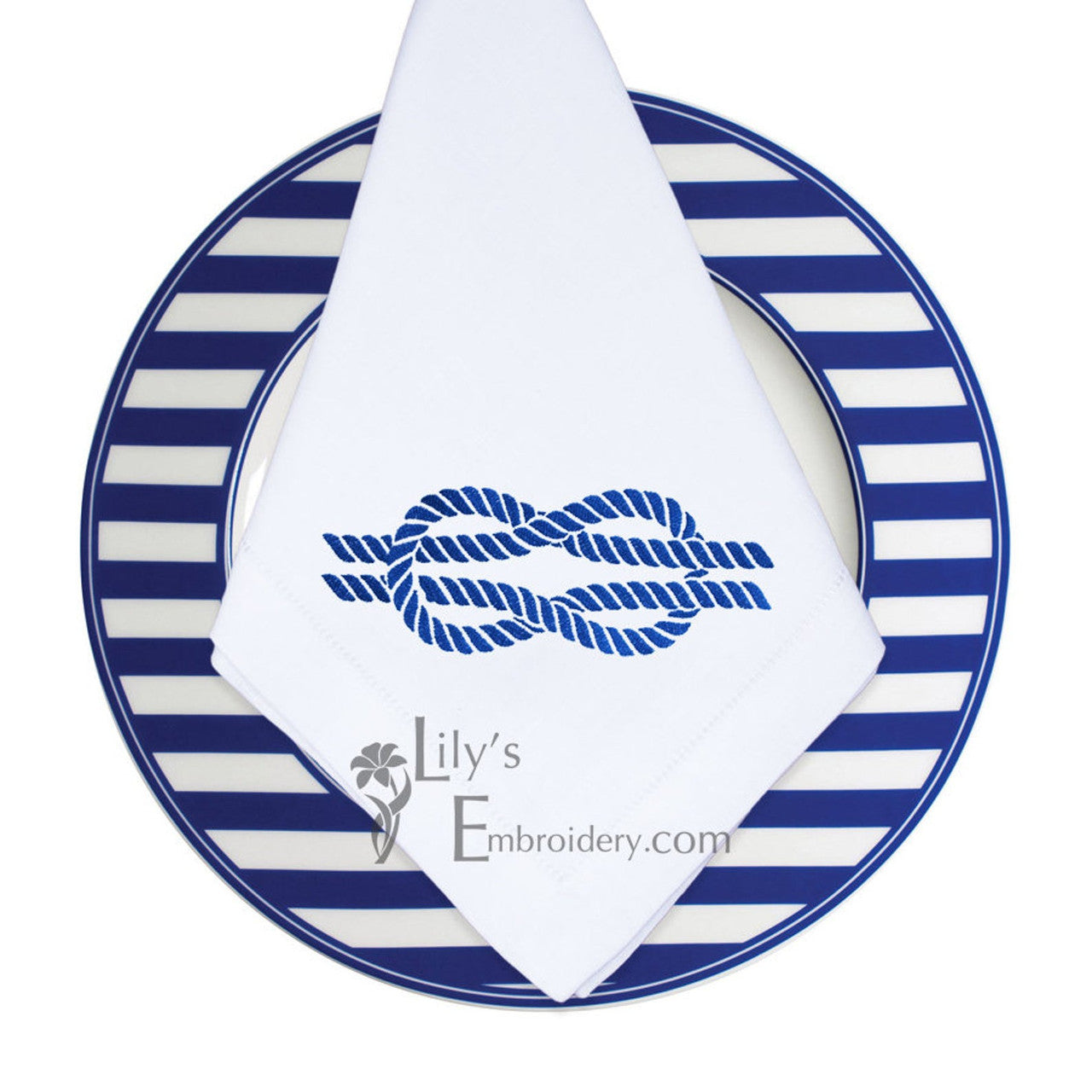 Machine Embroidery Design - Sailor's Knot Design 4 Sizes